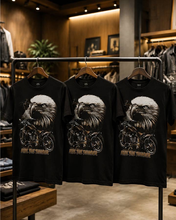 تیشرت مردانه طرح eagle