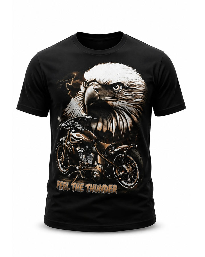 تیشرت مردانه طرح eagle