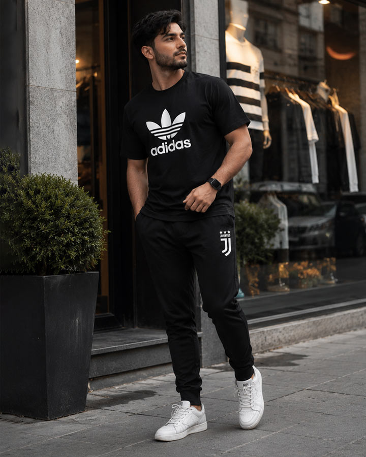 ست تیشرت و شلوار مردانه مدل Adidas